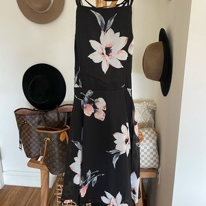 Floral Open Back Lulus Dress